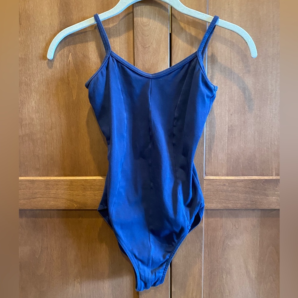Navy Blue Mirella Camisole Leotard